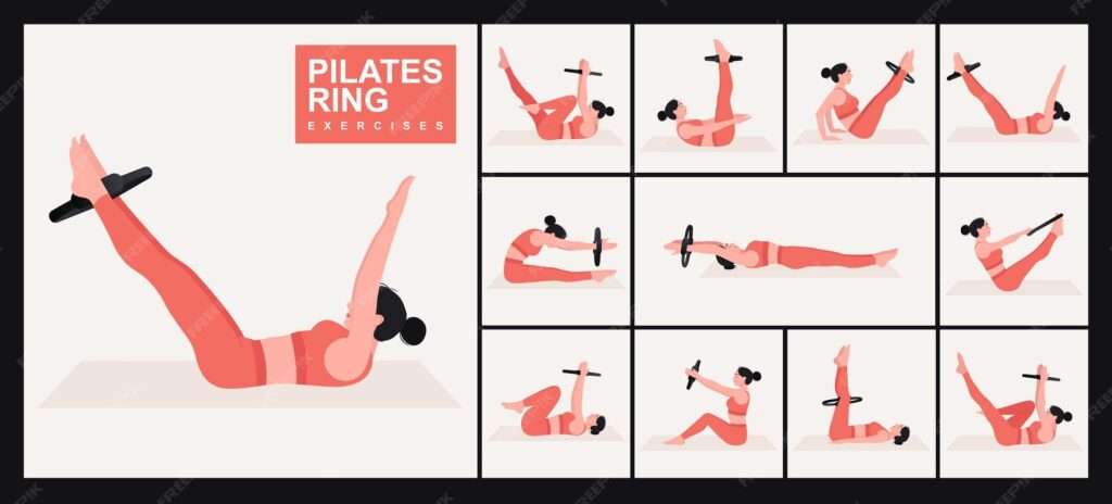 téléchargez gratuitement votre pdf d'exercices avec anneau pilates, adapté aux débutants comme aux avancés, pour améliorer force, posture et flexibilité.
