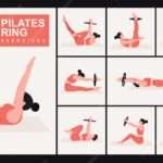 Exercices avec anneau pilates en pdf pour débutants et avancés