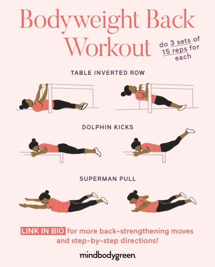 découvrez des exercices de dos au poids du corps efficaces pour renforcer et tonifier votre musculature sans équipement.