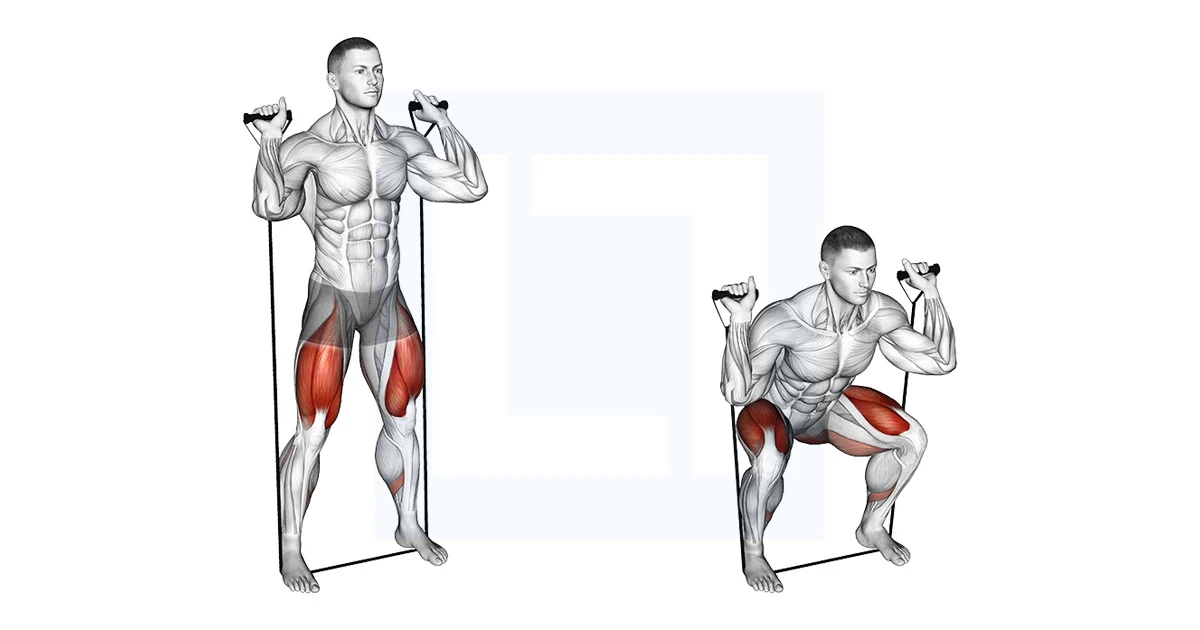 découvrez comment réaliser des squats efficaces avec une bande de résistance pour tonifier vos jambes et renforcer vos muscles en toute simplicité.