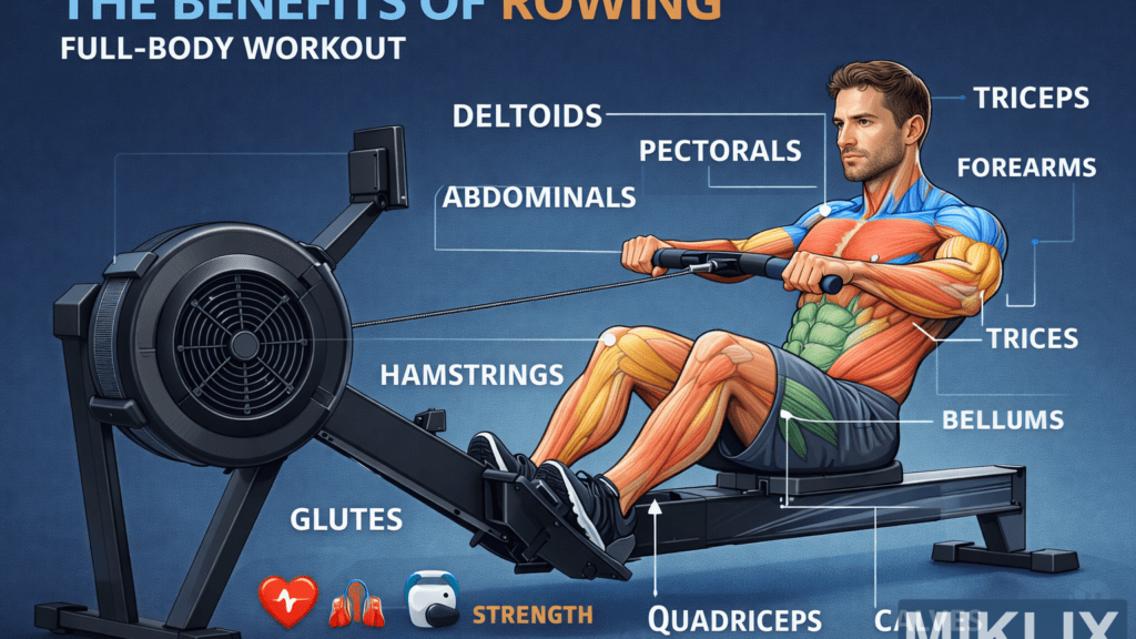 découvrez les bienfaits de la machine à ramer : amélioration de la condition physique, renforcement musculaire et favorisation de la perte de poids.