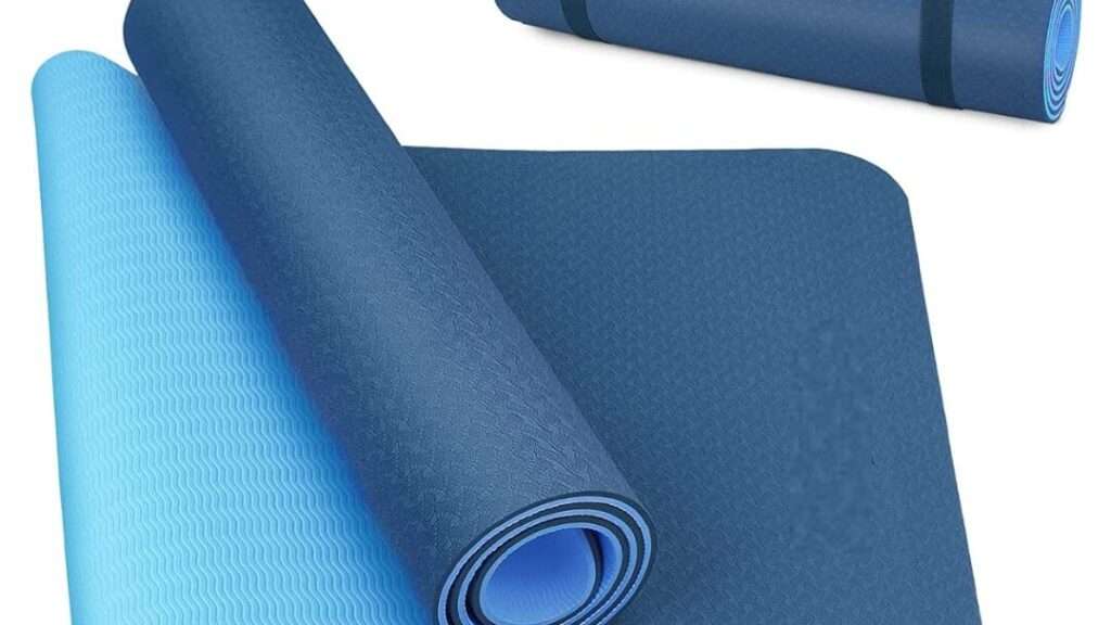 tapis de yoga antidérapant offrant une stabilité optimale et un confort supérieur pour toutes vos séances de yoga.