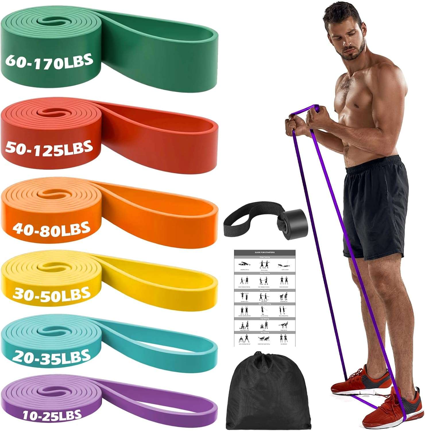 découvrez notre gamme de resistance bands, idéals pour renforcer vos muscles, améliorer votre flexibilité et varier vos entraînements à la maison ou en salle.